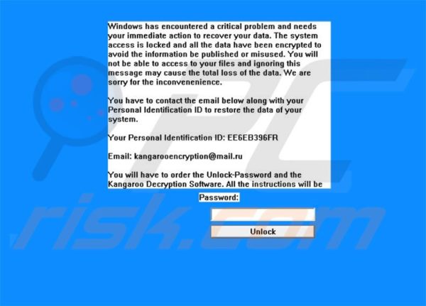 BitKangoroo: A Ransomware Uses the Scare Tactic of File Deletion